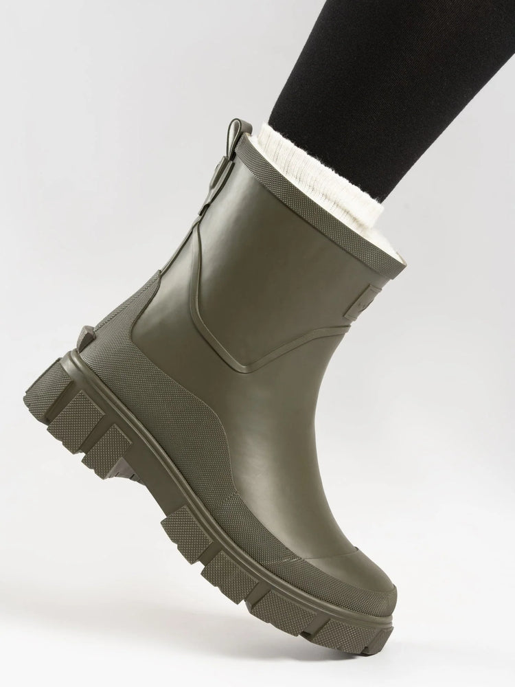 River Ankle Wellington Olive
