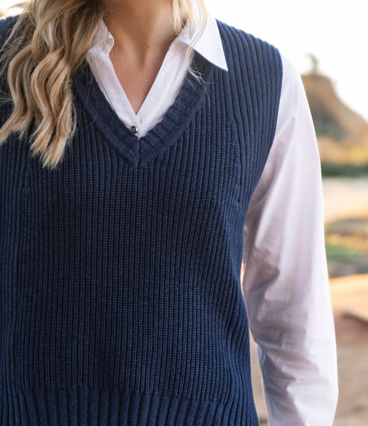 Marble Tank 7645-103 Navy