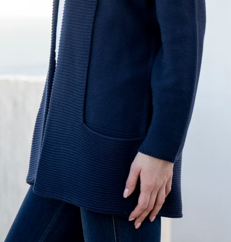 Marble Cardigan 6391-103 Navy