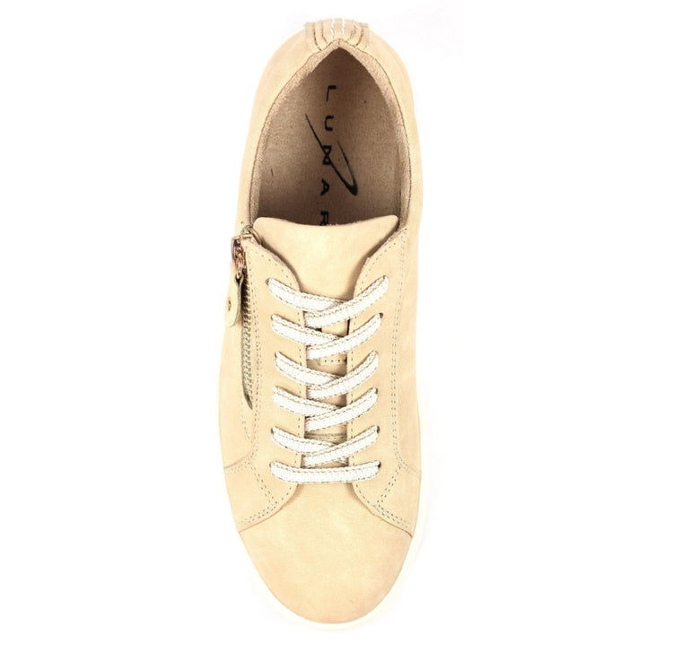 Lunar Athens Beige Trainer