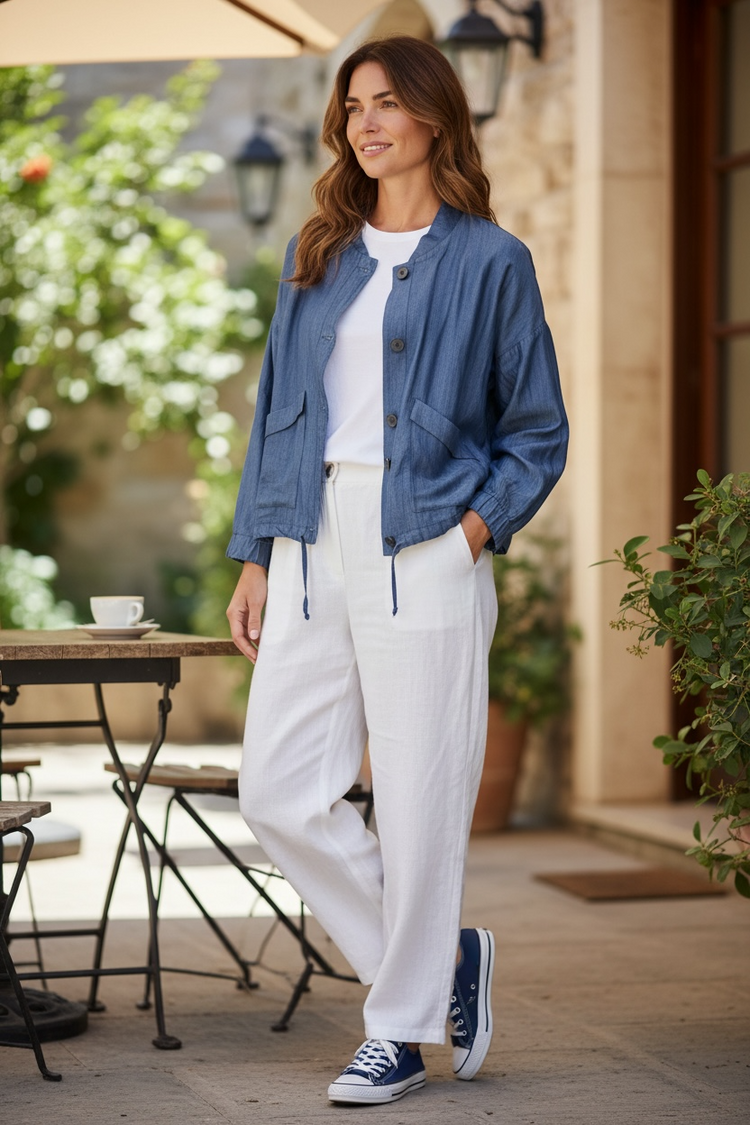 Peruzzi Luxe Jean Jacket S26151