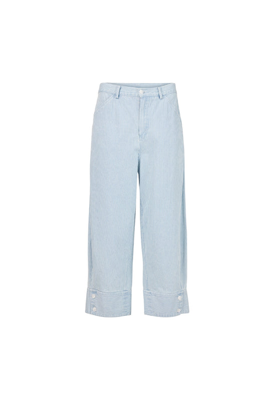 Noen Stripe Trousers Blue