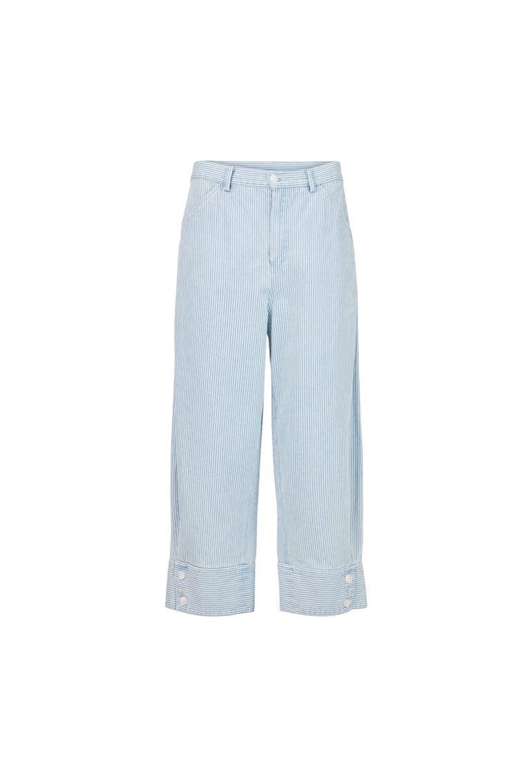 Noen Stripe Trousers Blue
