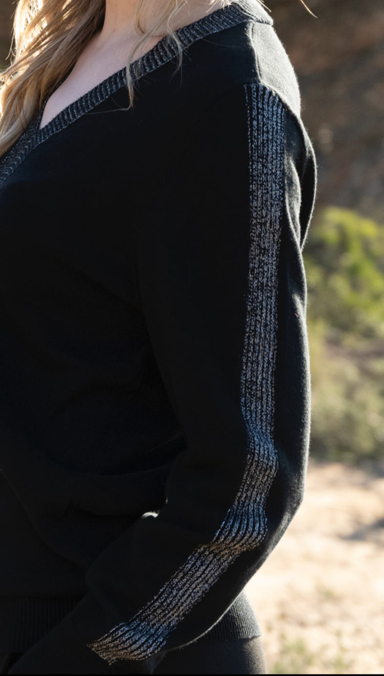 Marble Sweater 8089 101 Black