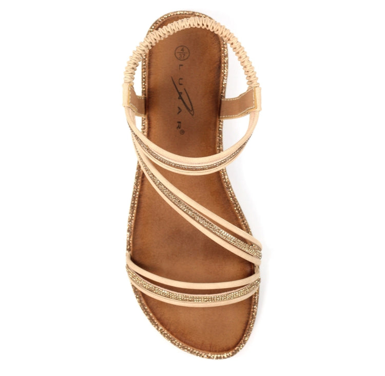 Lunar Aruba Nude Sandal