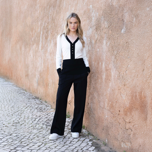 Marble Sweater 7993 104 Off White