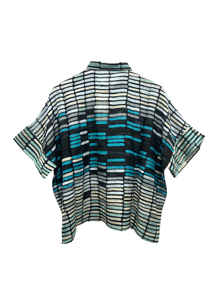 Yauvan Over Shirt 8096PR Teal