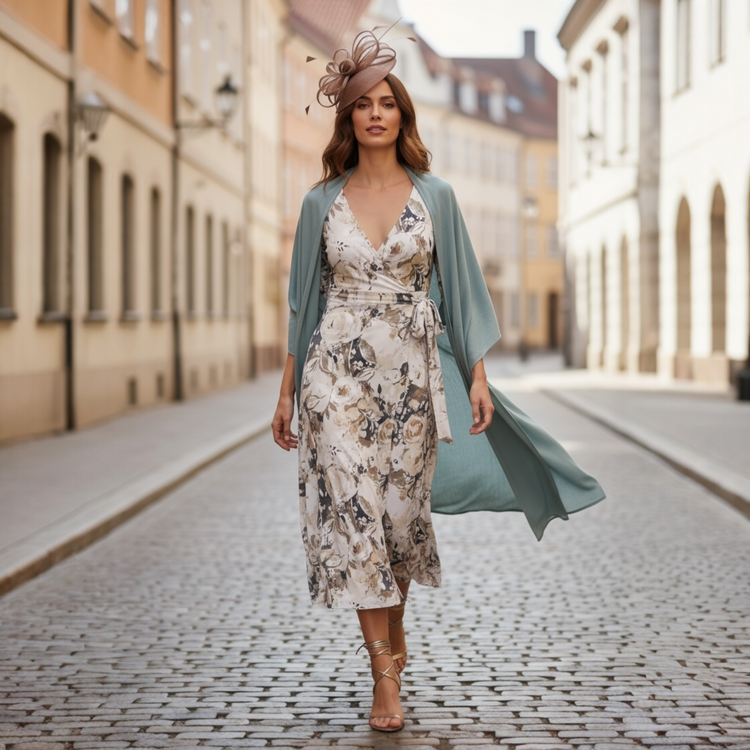 Calypso Maxi Summer Wrap Dress