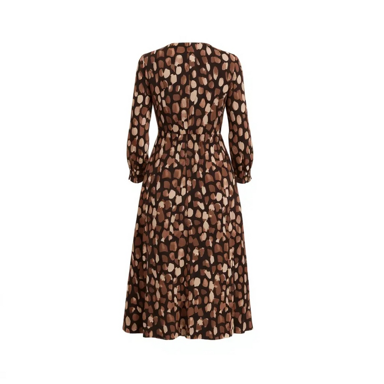Pomodoro Pebble Midi Dress Toffee