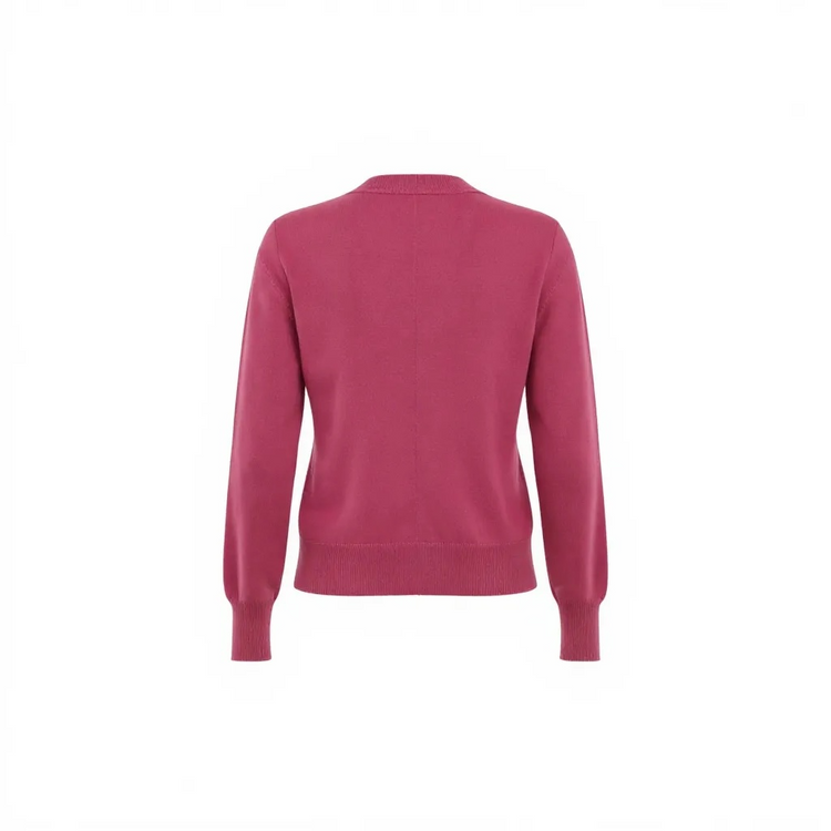 Pomodoro Essential Cardigan Fuchsia