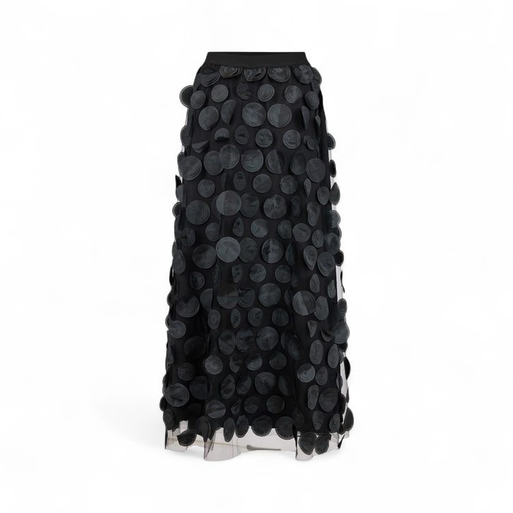 Noen Organza Skirt Black