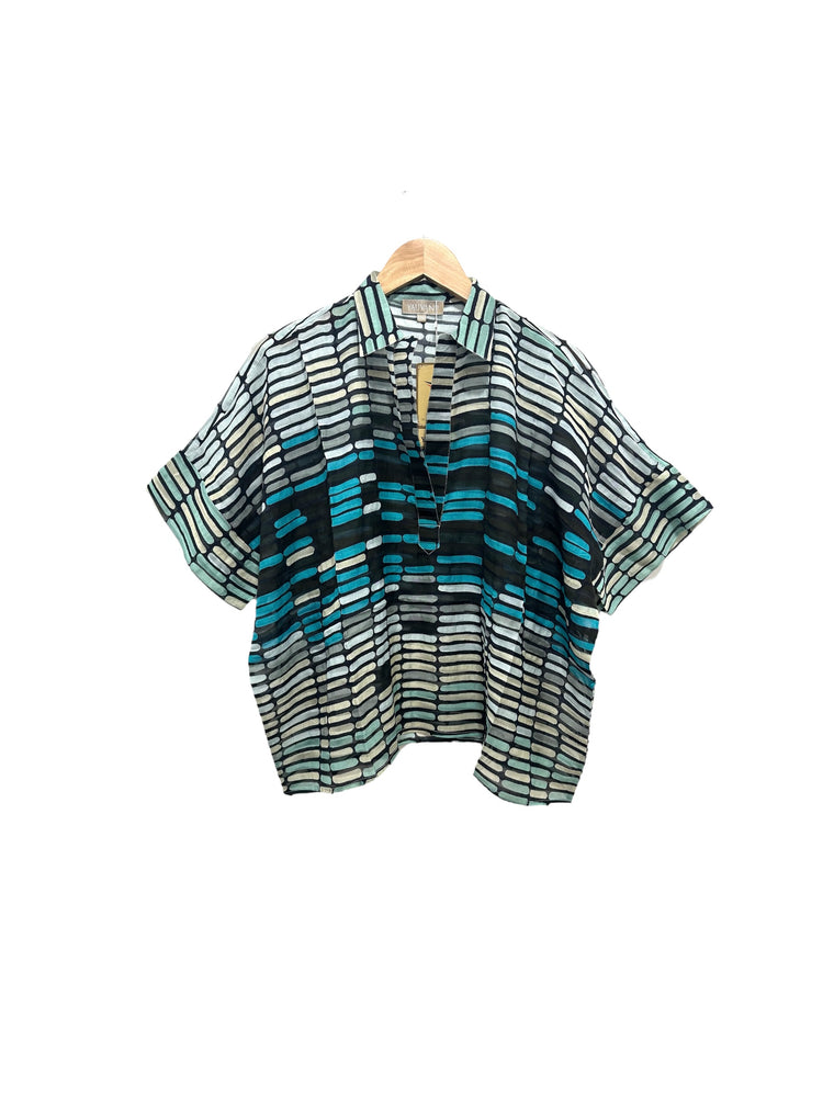 Yauvan Over Shirt 8096PR Teal