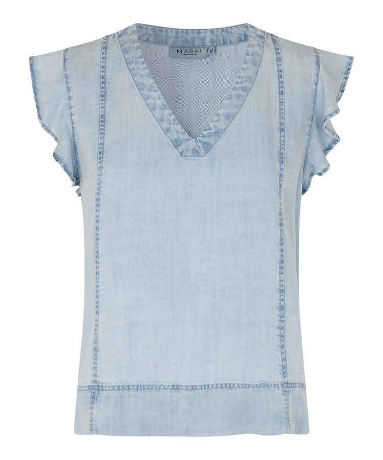 Masai Dalali Top Light Denim