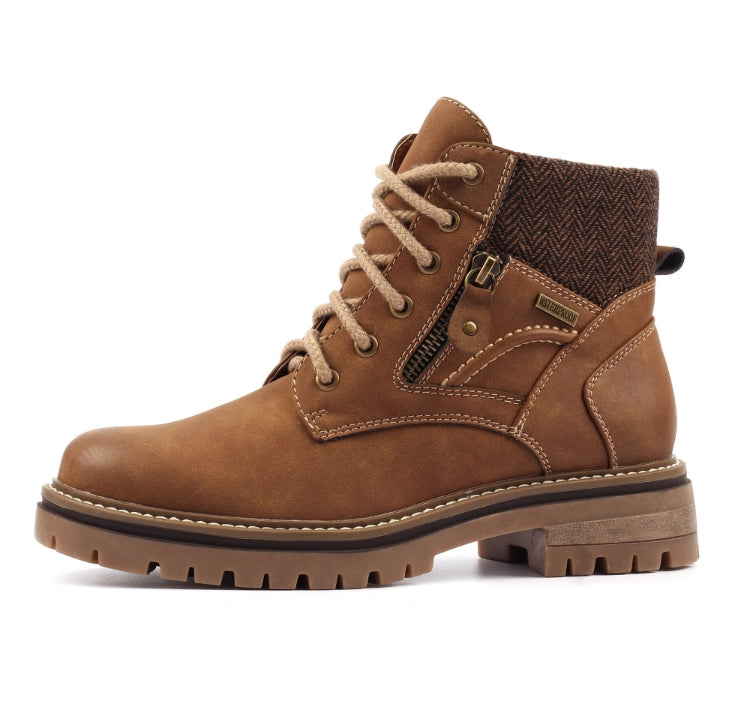 Caramel Tan Waterproof Boot