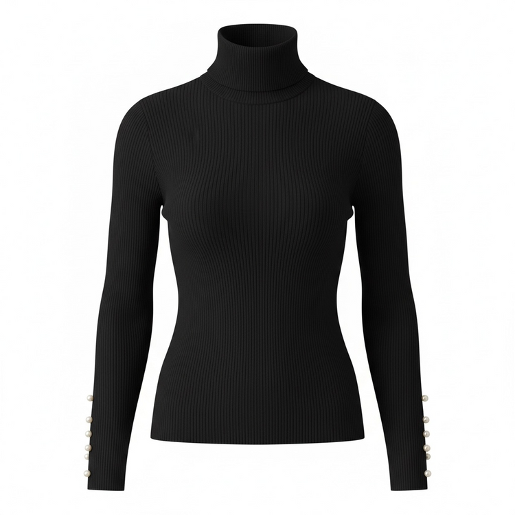 Pomodoro Pearl Trim Jumper 32653 (colour options)
