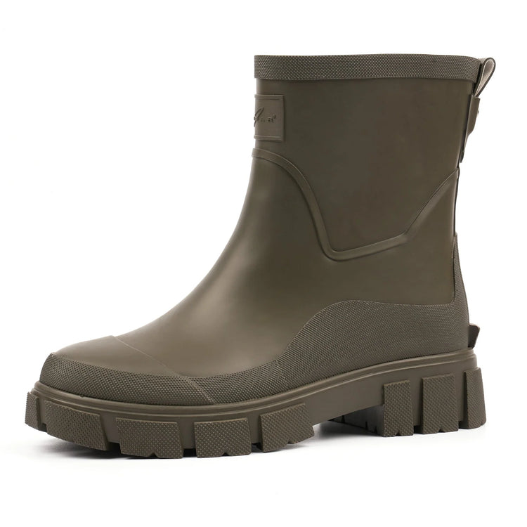 River Ankle Wellington Olive