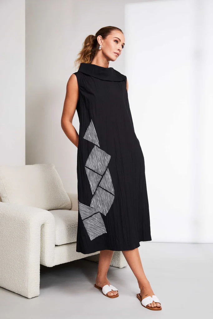 Naya NAS25 222 Crinkle Dress