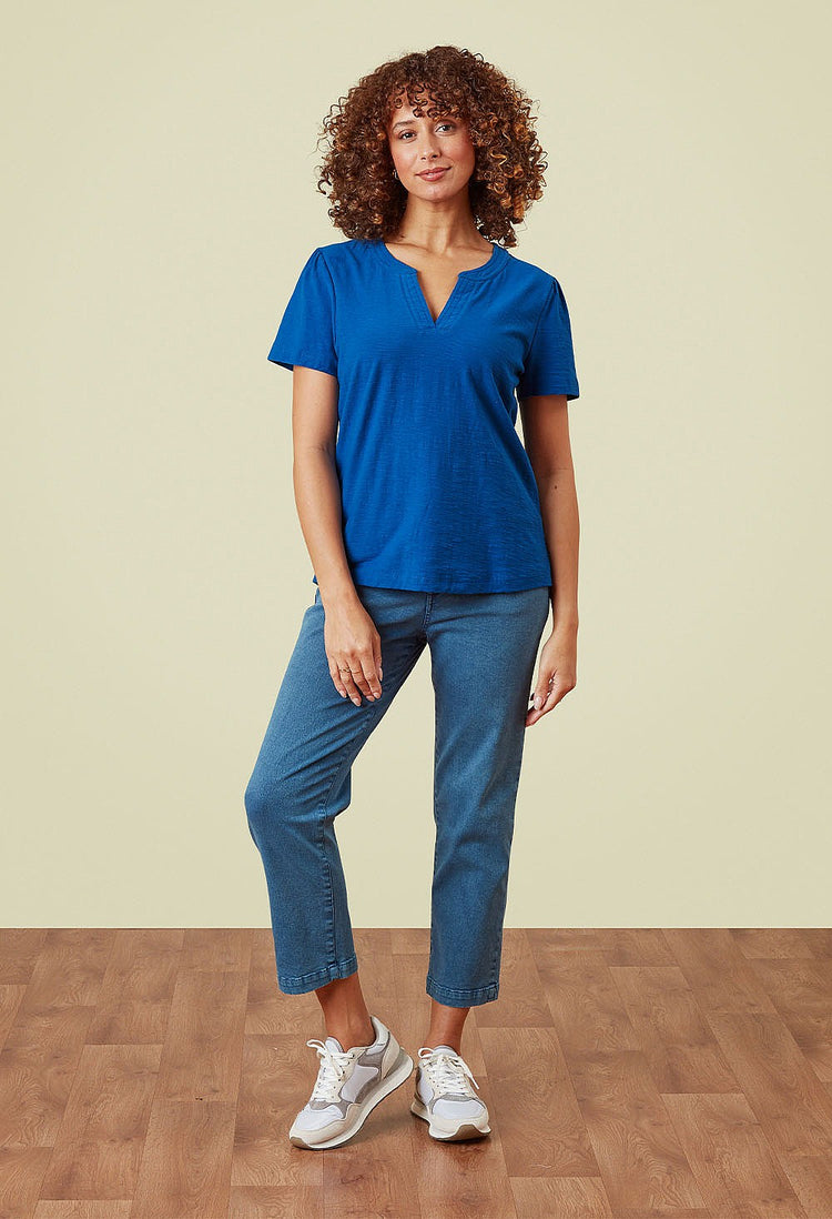 Adini Flora Slub T Shirt (colour options)