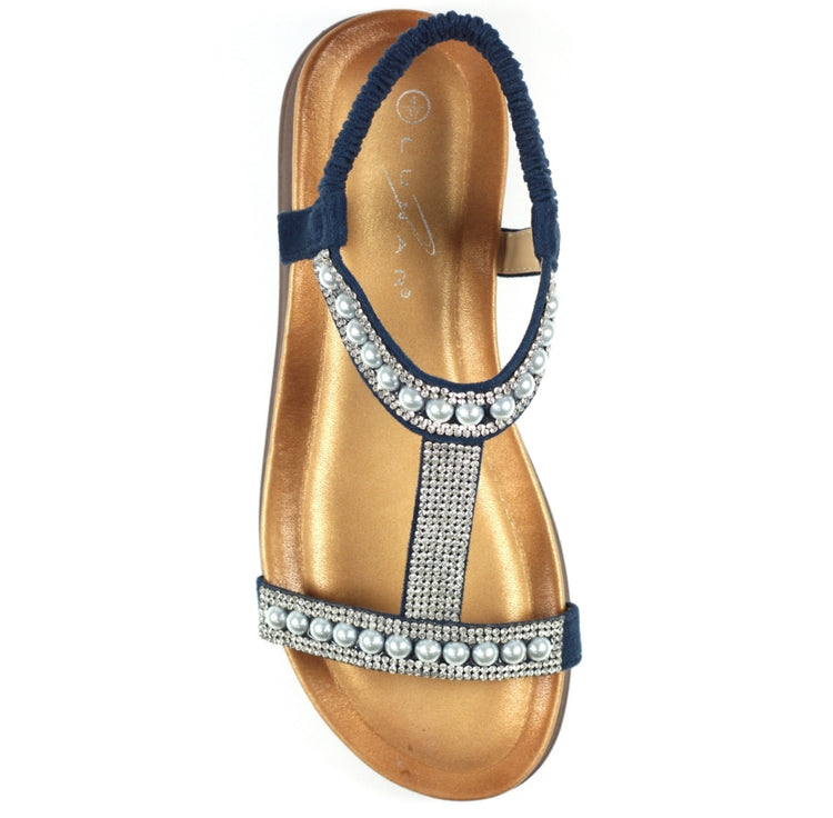 Lunar Tancy Sandal Navy