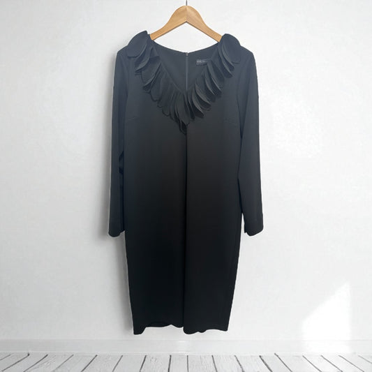 Peruzzi Frill Dress W25129 Black