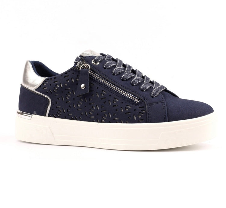 Lunar Ciara Navy Trainer