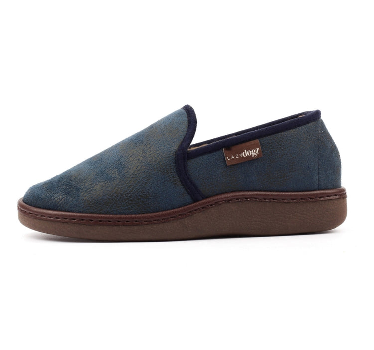 Lazydogz Men’s Manor II Blue Slipper