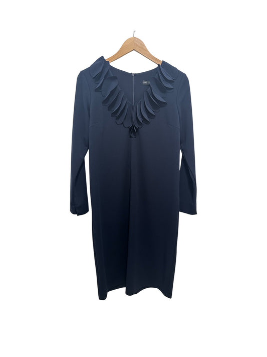 Peruzzi Frill Dress W25129 Navy