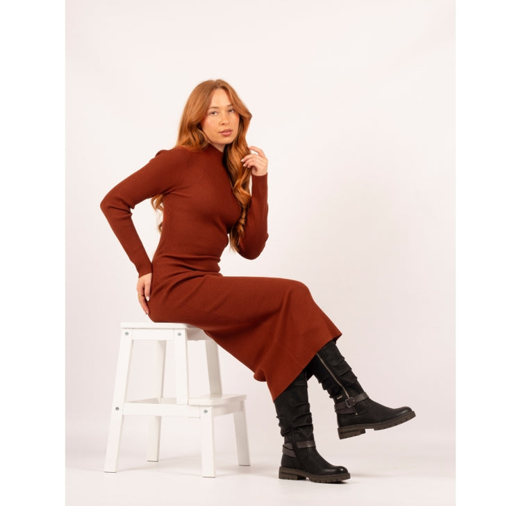 Margo Black Waterproof Long Boot