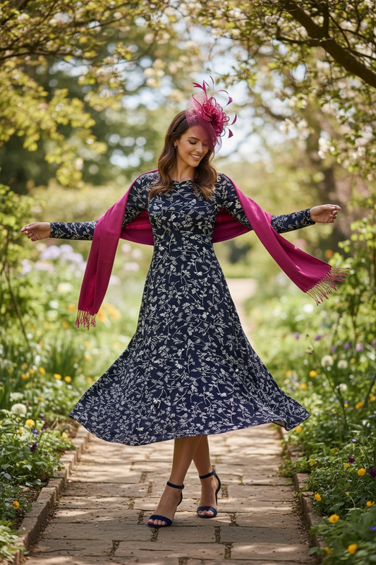 Talia Dress Verbinia Print