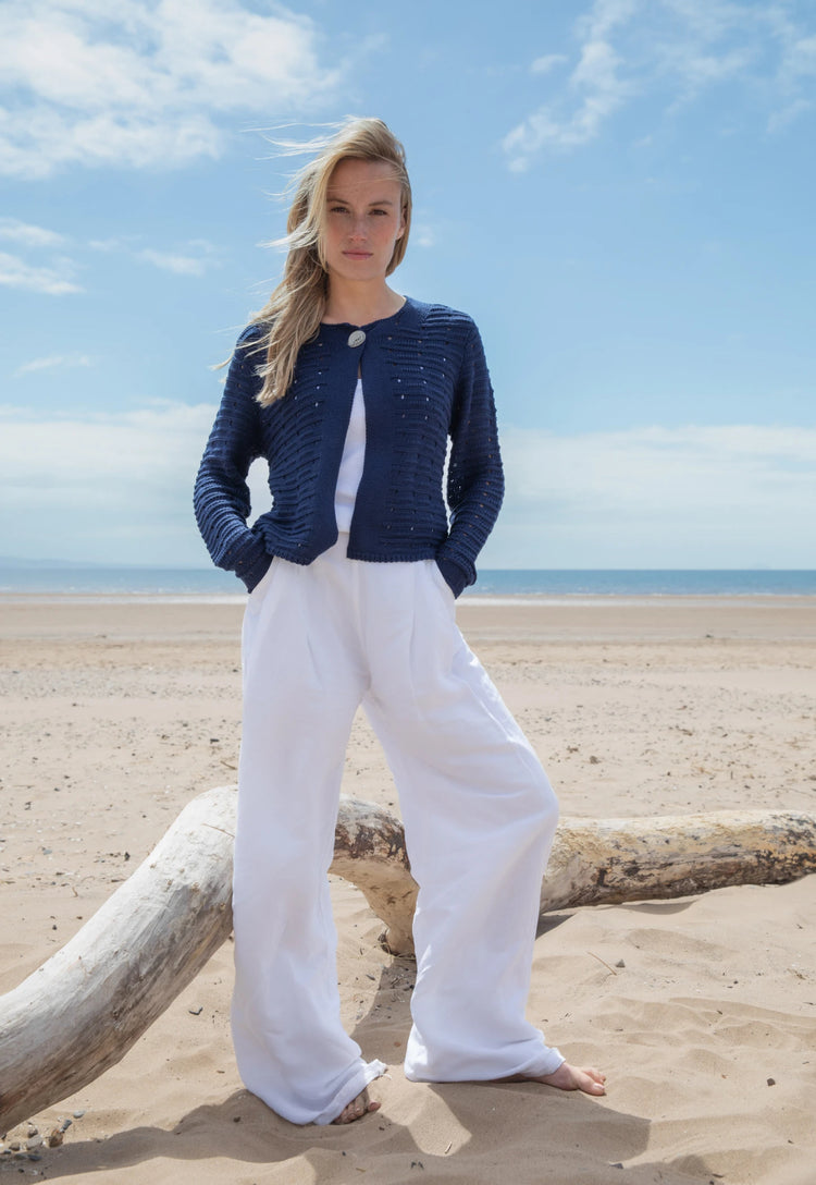 Marble Cardigan 7816 103 Navy