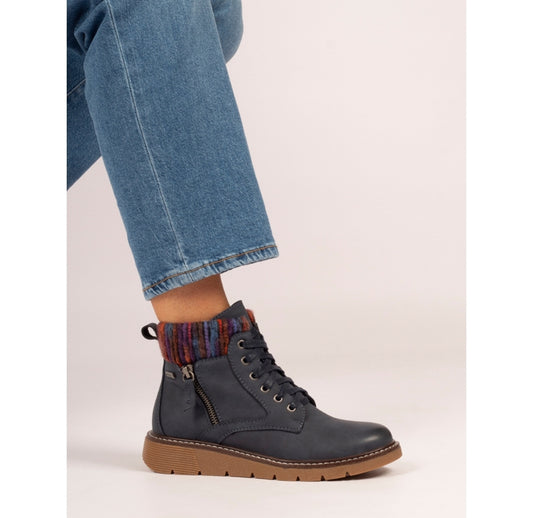California Navy Wide Fit Boot