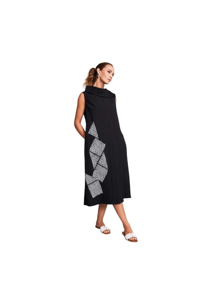 Naya NAS25 222 Crinkle Dress