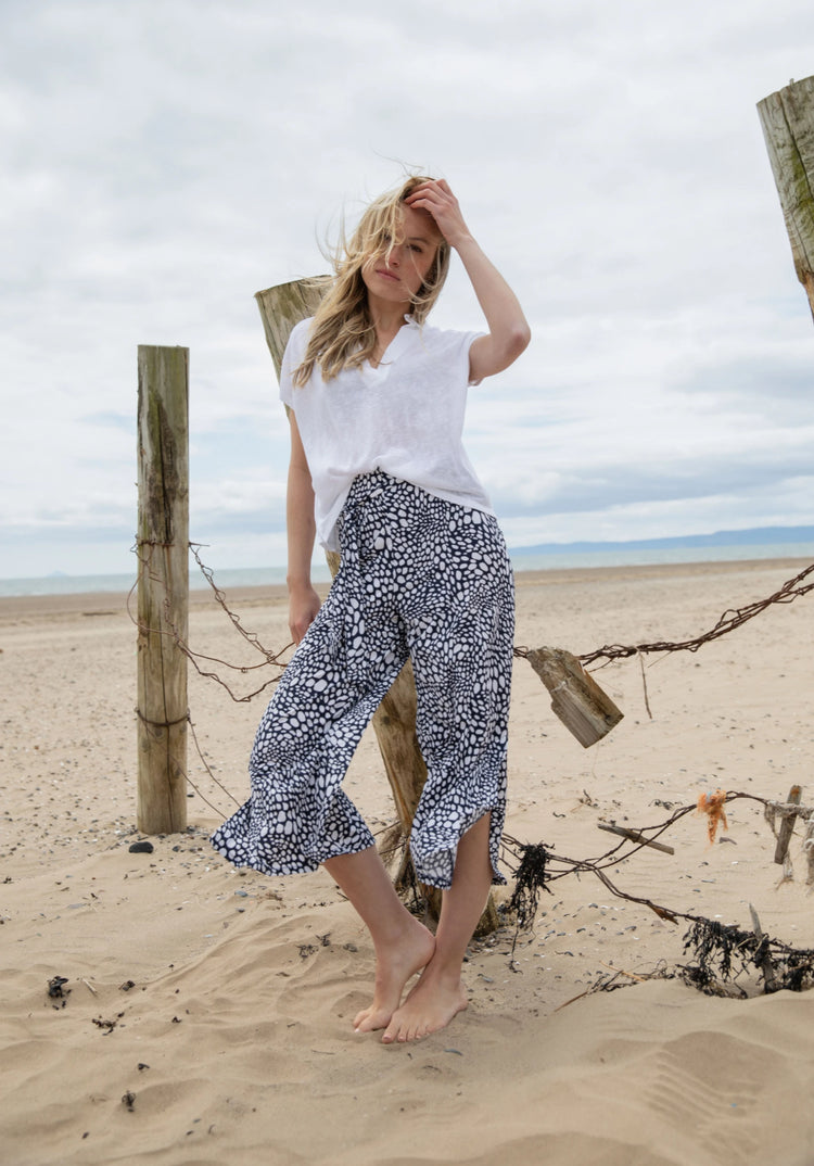 Marble Culottes 7940 103 Navy