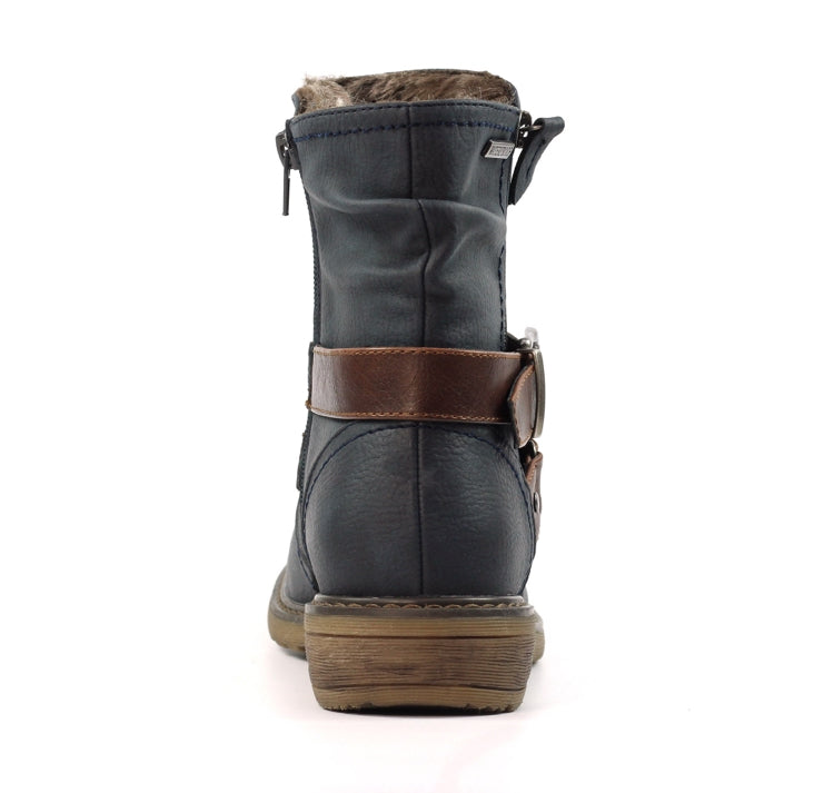 Chime III Navy Waterproof Boot