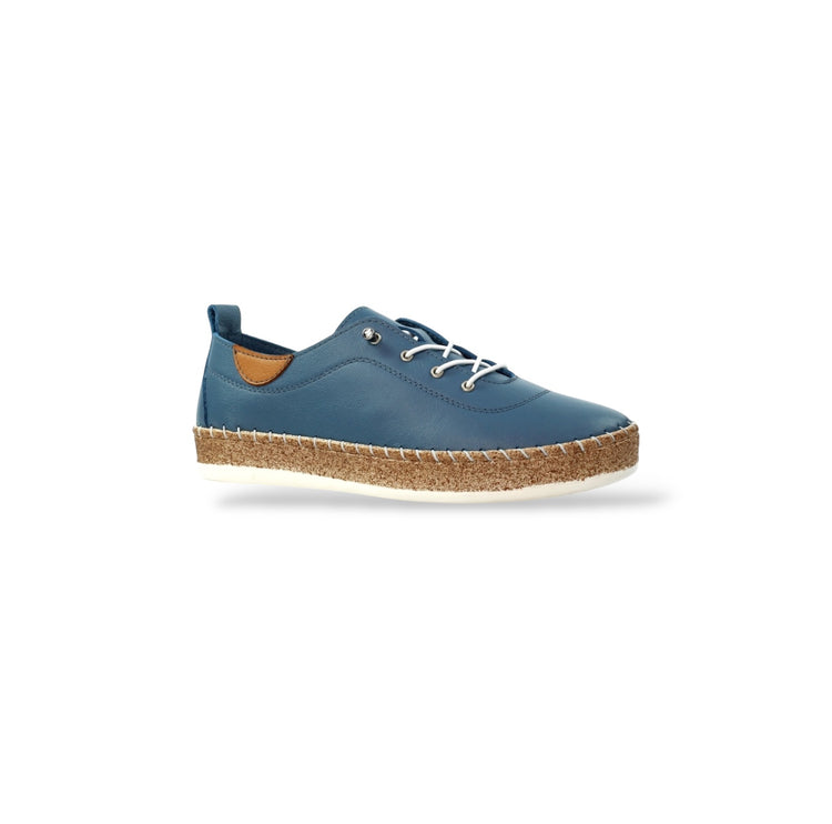 Lunar Evie Plimsole Mid Blue