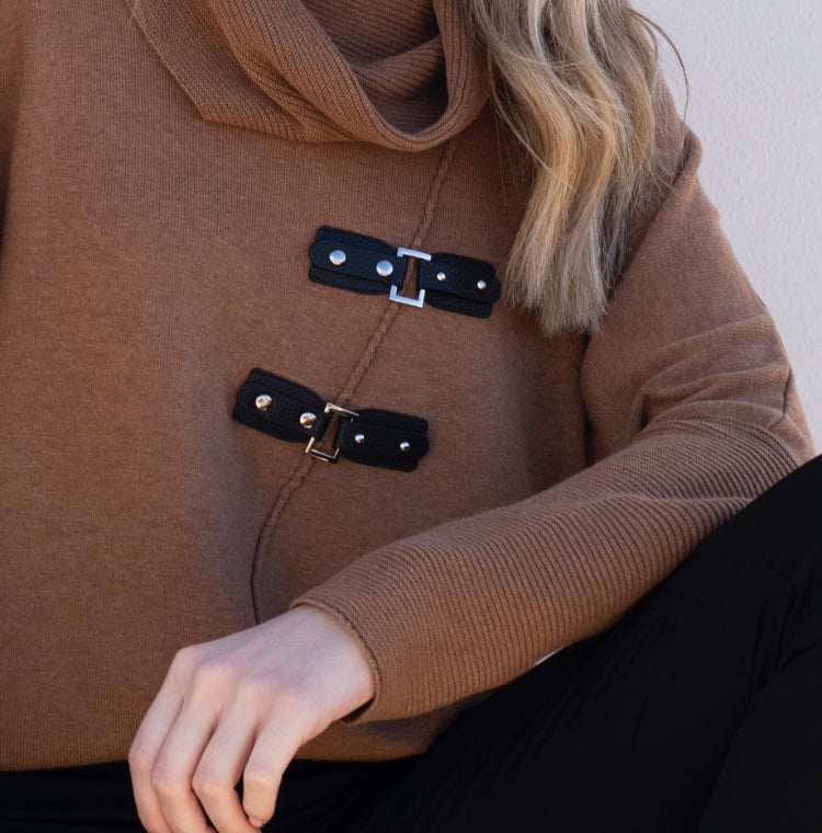 Marble Sweater 8093-208 Camel