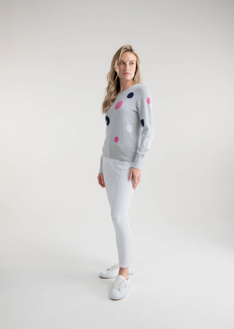 Marble Polka Dot Knit 7872-106