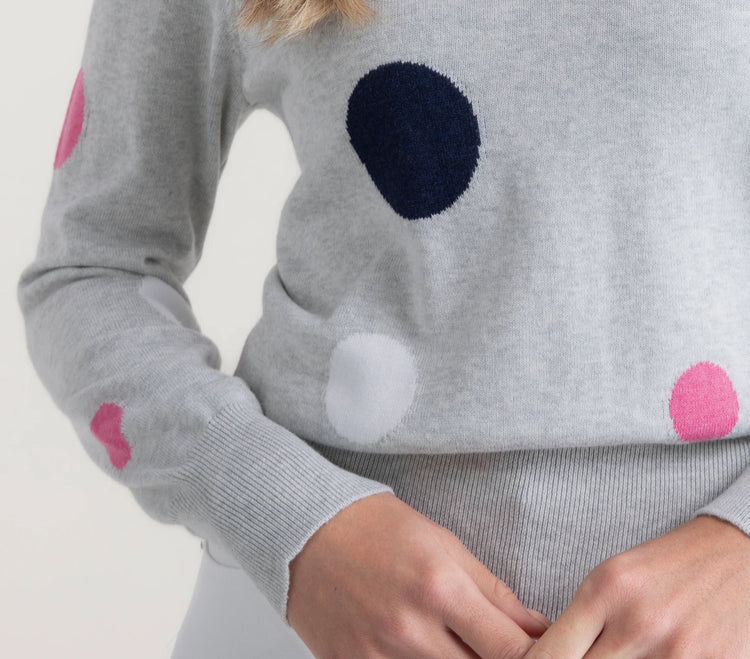 Marble Polka Dot Knit 7872-106