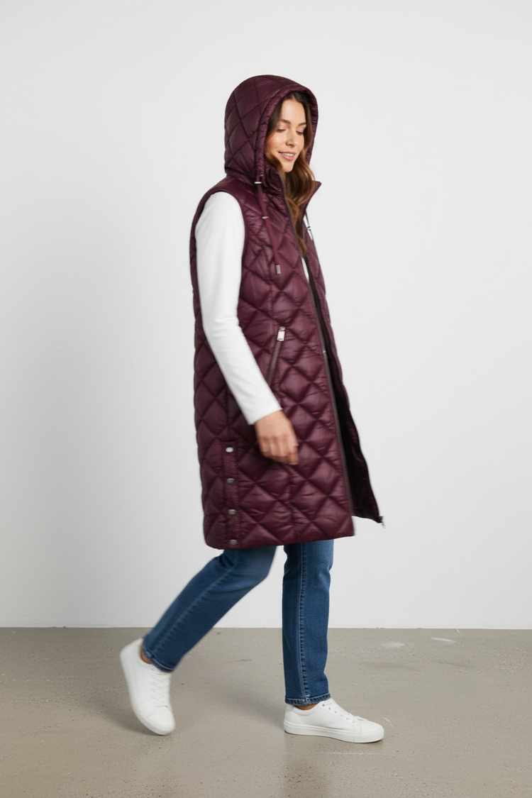 Normann 9023-480 Gilet Burgundy
