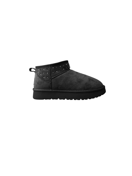 Xti Sheepskin Boots Black 144603