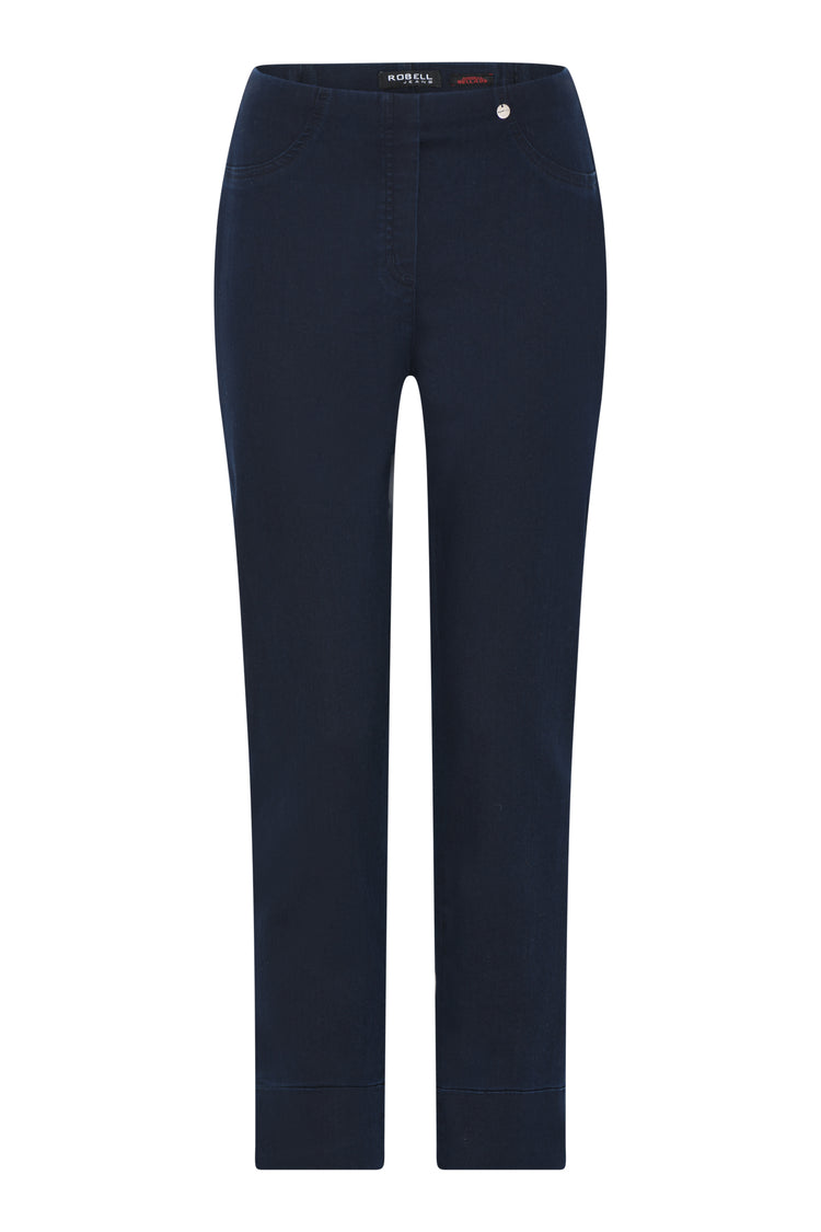 Robell Bella 51628-5448 Navy 69 Ankle Jeans