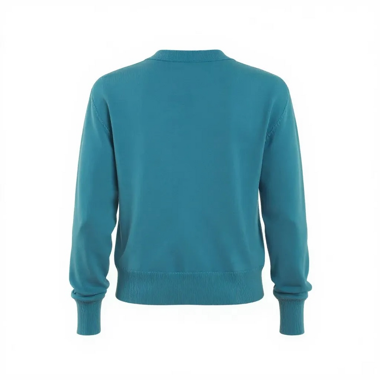 Pomodoro Essential Cardigan Peacock