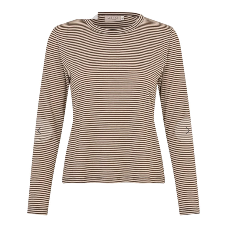 Masai Daritha Stripe Top Whitecap