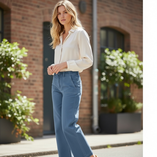 Masai Palisse Trousers Ensign Blue