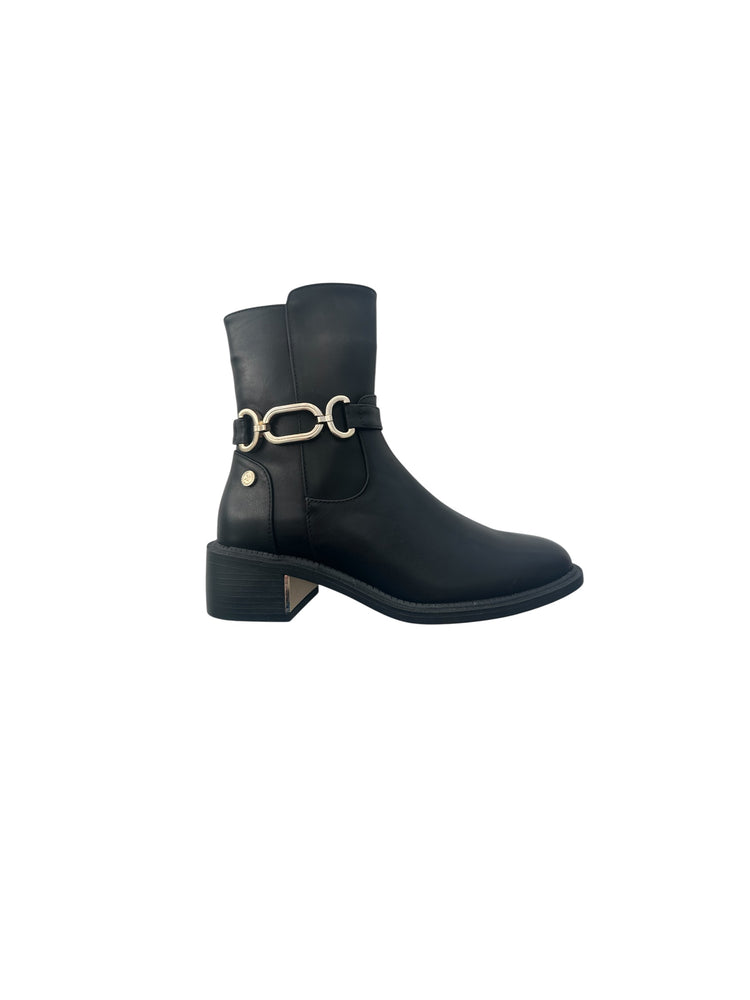 Xti Black Ankle Boots 144398