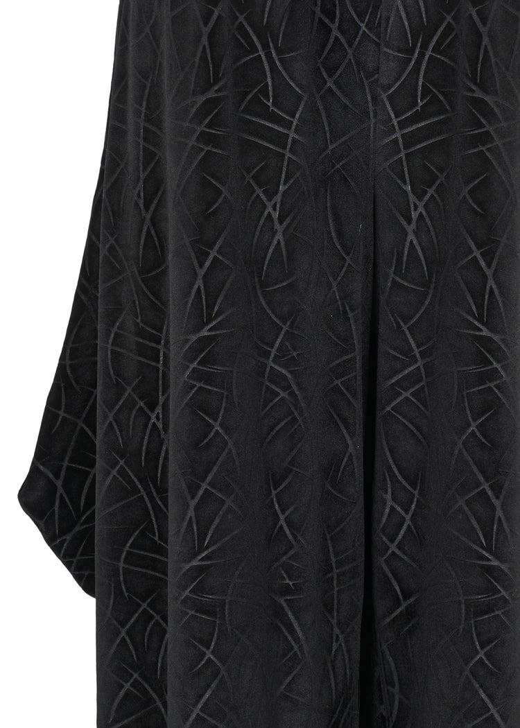KOZAN VL-11785 Linear Jumpsuit Black