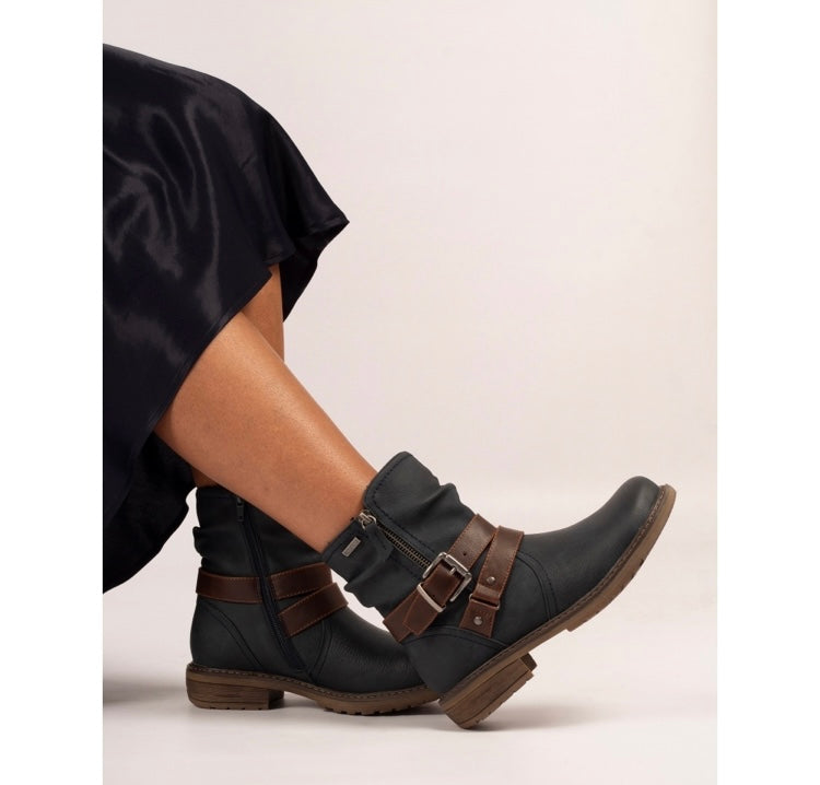 Chime III Navy Waterproof Boot