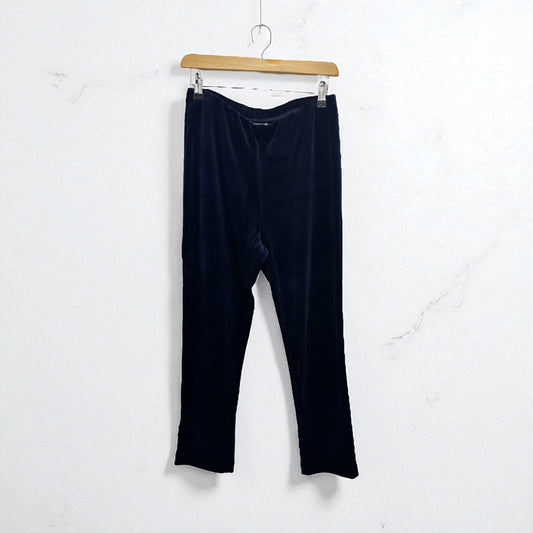 Cassia Trousers Velvet stretch Purple Moonlight