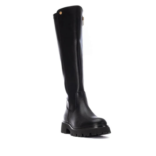 Xti Black Long Boots 144419