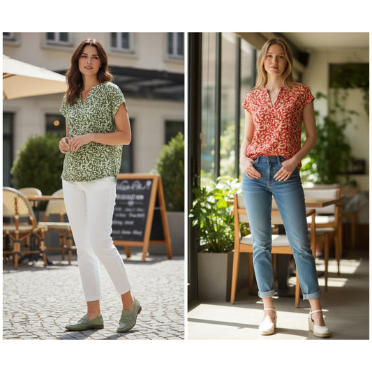 Pomodoro Berry Top (colour options)